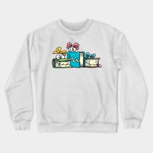 group of dangerous books as gifts Crewneck Sweatshirt